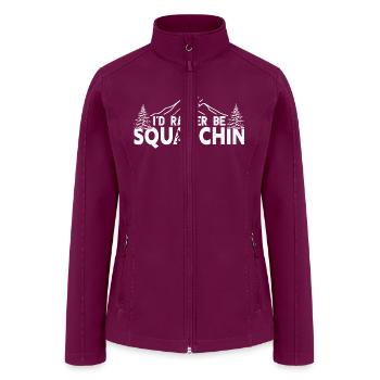 Bigfoot - Women’s Soft Shell Jacket - raspberry - Front