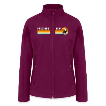 Toucan Parrot Jungle - Women’s Soft Shell Jacket - raspberry - Front