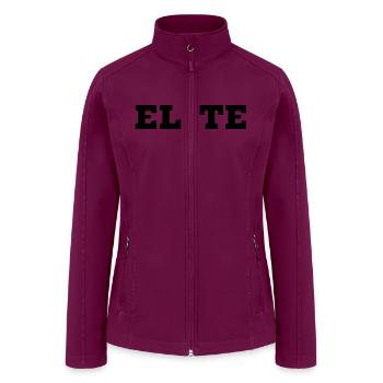 Tees - Women’s Soft Shell Jacket - raspberry - Front