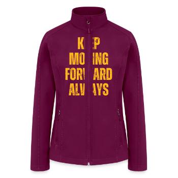 Inspirational and Motivational Quotes for Success - Women’s Soft Shell Jacket - raspberry - Front