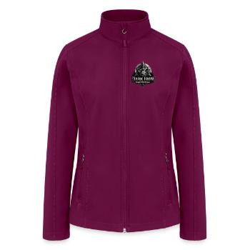 Dark Iron Predator - Women’s Soft Shell Jacket - raspberry - Front