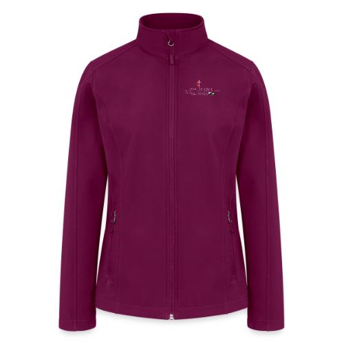 FUMCSD Logo (white text) - Women’s Soft Shell Jacket