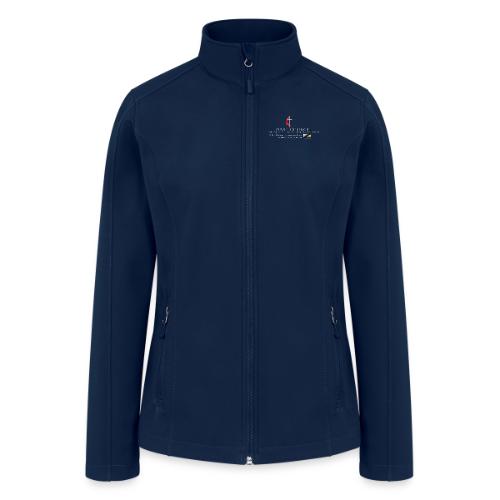 FUMCSD Logo (white text) - Women’s Soft Shell Jacket