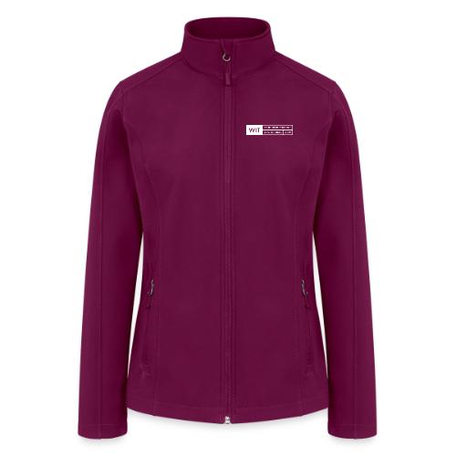 WIT Explore Persue Persist Lead White - Women’s Soft Shell Jacket