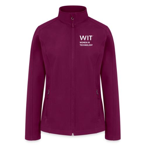 WIT: Explore. Pursue. Persist. Lead - Women’s Soft Shell Jacket