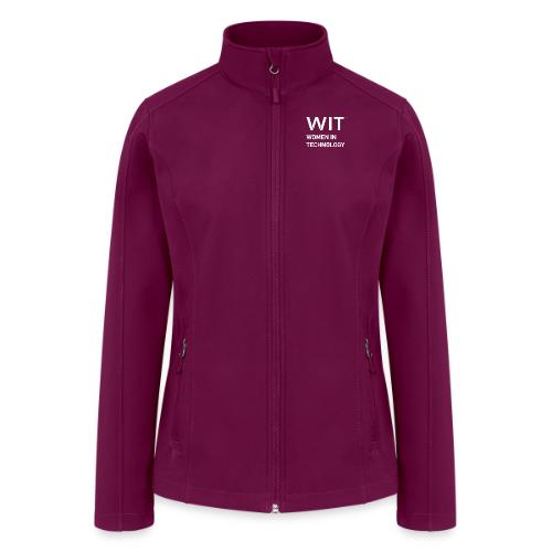 WIT Main Logo - Women’s Soft Shell Jacket