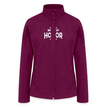Bro Of Honor - Women’s Soft Shell Jacket - raspberry - Front