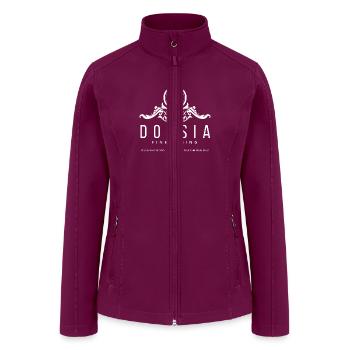 Dorsia Fine Dining Restaurant - Women’s Soft Shell Jacket - raspberry - Front