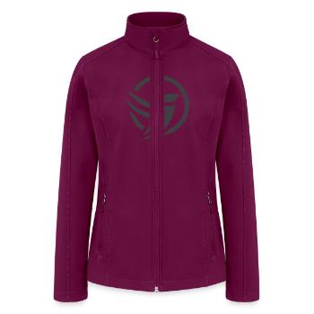 flying high - Women’s Soft Shell Jacket - raspberry - Front