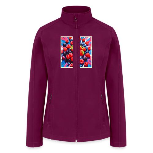 Berrylicious Burst Delight - Women’s Soft Shell Jacket