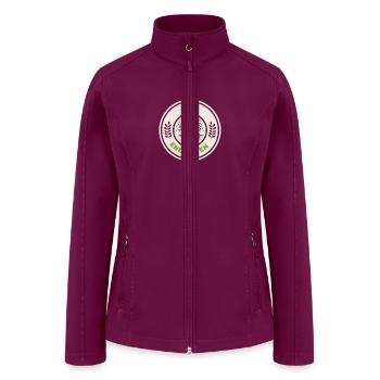 Tees - Women’s Soft Shell Jacket - raspberry - Front