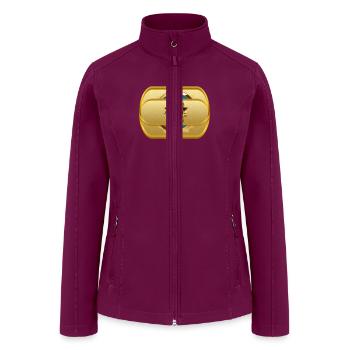 Precious Icon - Women’s Soft Shell Jacket - raspberry - Front