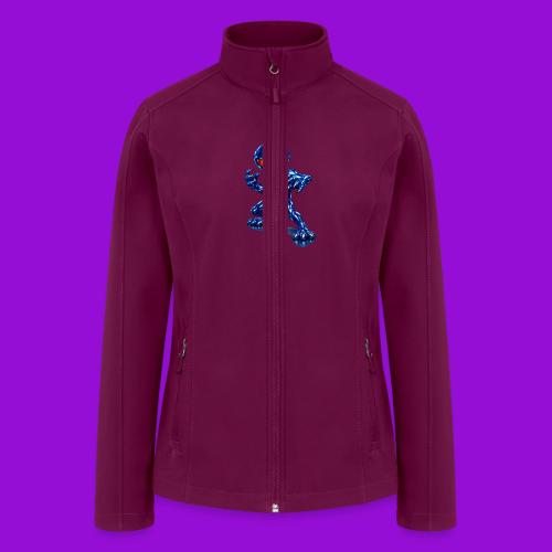 Angry Blue Alien - Women’s Soft Shell Jacket