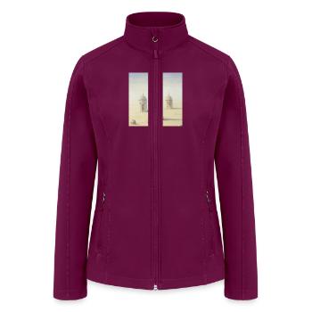 Moonbase 2 - Women’s Soft Shell Jacket - raspberry - Front
