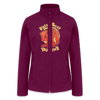 Bigfoot - Women’s Soft Shell Jacket - raspberry - Front