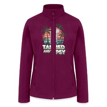 Gebräunt und beschwipst - Women’s Soft Shell Jacket - raspberry - Front