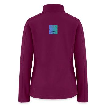 TheElevatorAdventureChannel - Women’s Soft Shell Jacket - raspberry - Back