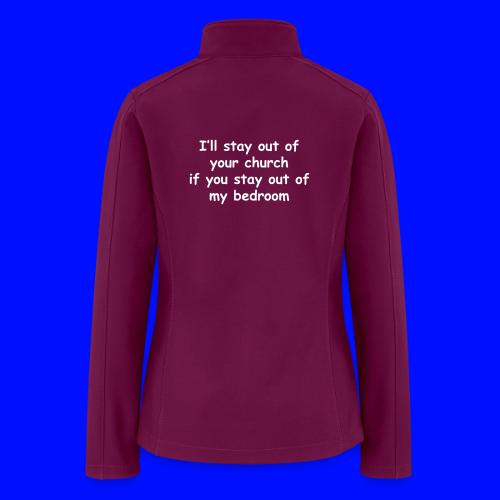 Church - Bedroom - Women’s Soft Shell Jacket