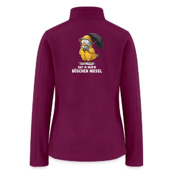 Thats Just A Little Drizzle Seagull Rain - Women’s Soft Shell Jacket - raspberry - Back