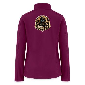 Desert Shadow Warrior - Women’s Soft Shell Jacket - raspberry - Back