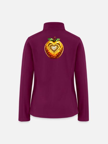 DAZZLING GEM !! - Women’s Soft Shell Jacket - raspberry
