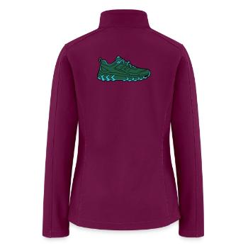 High Grip Trail Running Shoe - Women’s Soft Shell Jacket - raspberry - Back