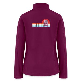 Jukebox Dance Sock Hop - Women’s Soft Shell Jacket - raspberry - Back