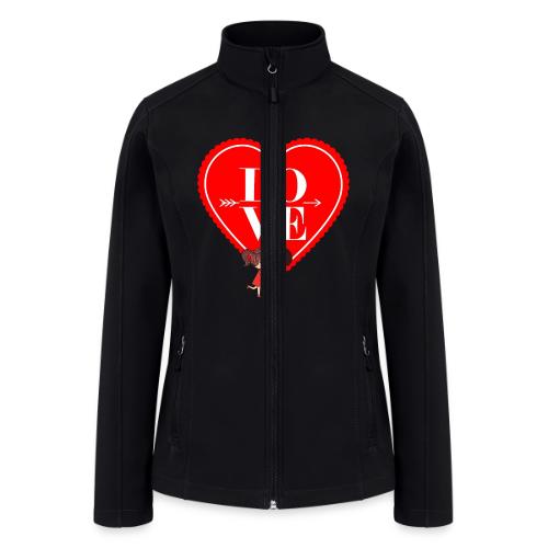 Love Valentine's Day, Designs February 14, Harmony - Women’s Soft Shell Jacket