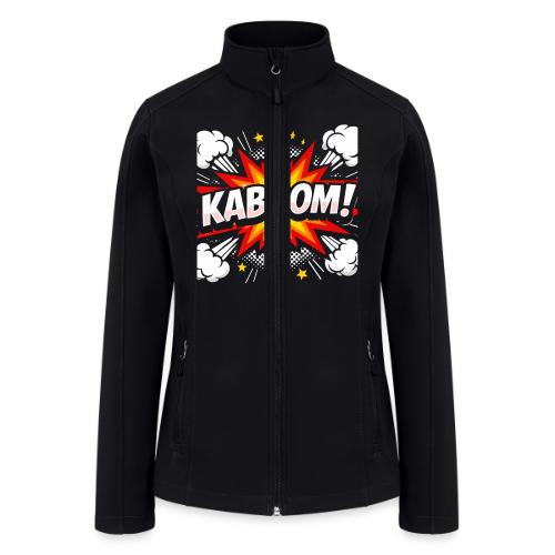 Kaboom Comic Explosion - Women’s Soft Shell Jacket