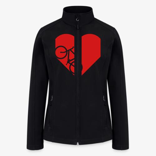 Bike in heart - Women’s Soft Shell Jacket