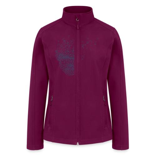 Geometric brain logo - Women’s Soft Shell Jacket