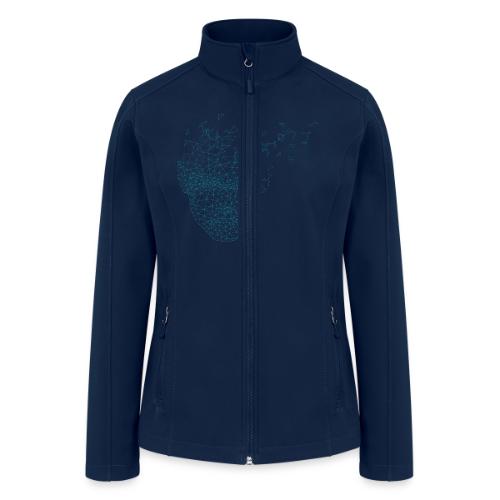 Geometric brain logo - Women’s Soft Shell Jacket