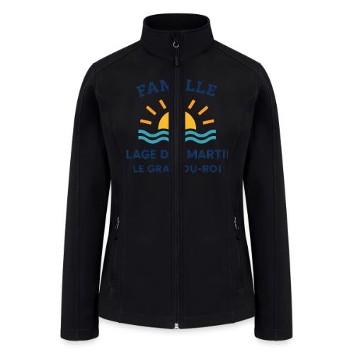 Family Beach Shirt – Plage des Martin Design - Women’s Soft Shell Jacket