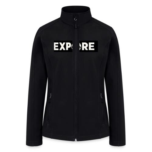 Adventure Oxygen Nature Mountain Forest Typography - Women’s Soft Shell Jacket