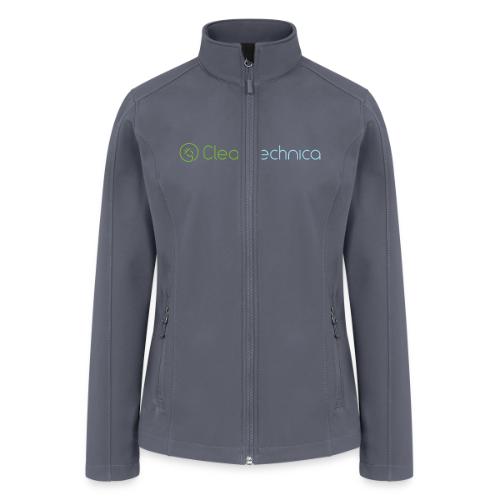 CleanTechnica Logo - Women’s Soft Shell Jacket