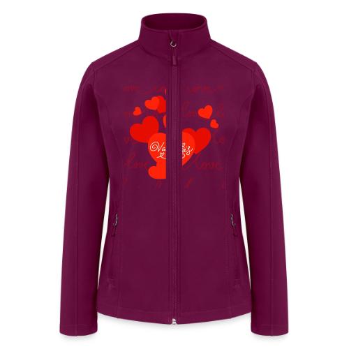 Valentine's Day Designs, Valentine's Day Gifts - Women’s Soft Shell Jacket