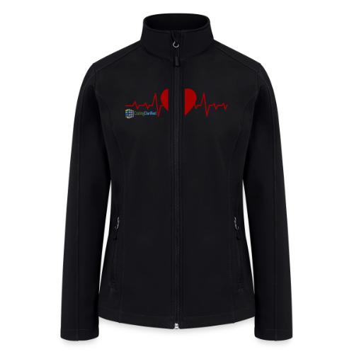 Heart with Heartbeat, Loving Medical Coding - Women’s Soft Shell Jacket