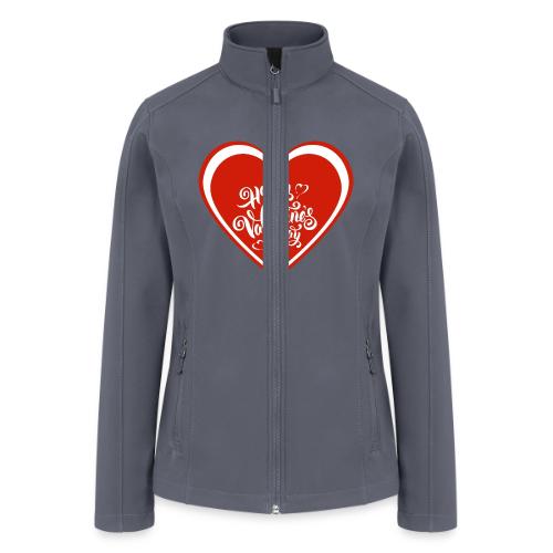 Hearts Love February Valentine's Day February 14 - Women’s Soft Shell Jacket