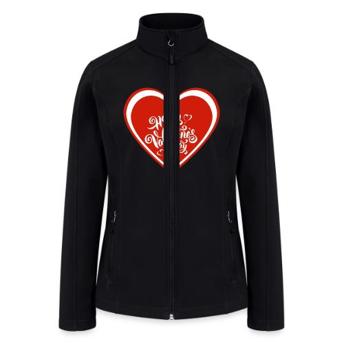 Hearts Love February Valentine's Day February 14 - Women’s Soft Shell Jacket
