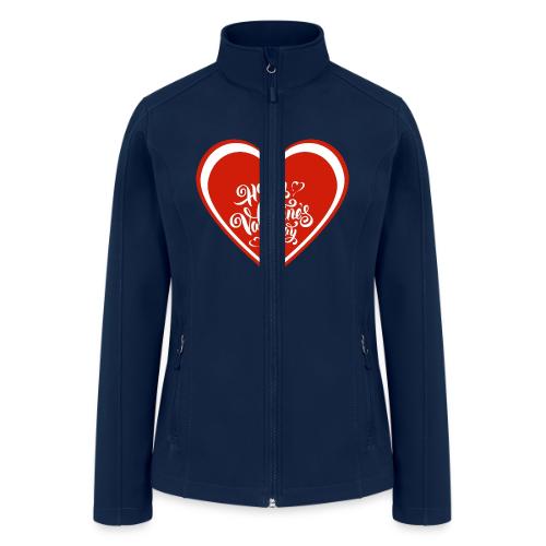 Hearts Love February Valentine's Day February 14 - Women’s Soft Shell Jacket