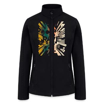 Industrial Rave - Women’s Soft Shell Jacket - black - Front