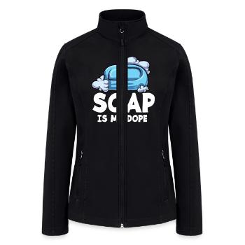 Soap Hygiene Washing Soap Making Foam Cleaning - Women’s Soft Shell Jacket - black - Front