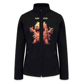 Larva Baby Monster - Women’s Soft Shell Jacket - black - Front