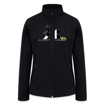 muscle cell - Women’s Soft Shell Jacket - black - Front