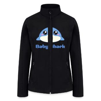 Cute Baby - Women’s Soft Shell Jacket - black - Front