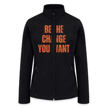 Inspirational and Motivational Quotes for Success - Women’s Soft Shell Jacket - black - Front