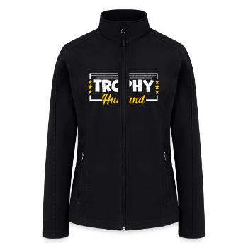 trophy husband - Women’s Soft Shell Jacket - black - Front