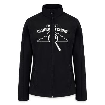 Programmer Developer Cloud Computing Cloud Servers - Women’s Soft Shell Jacket - black - Front