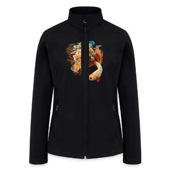 sea fish - Women’s Soft Shell Jacket - black - Front