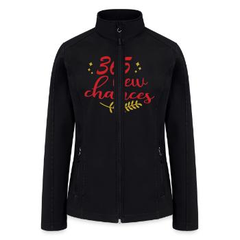 tb- love is ? Love makes it hard And it fades away - Women’s Soft Shell Jacket - black - Front